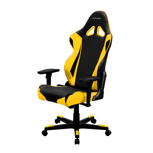 кресло геймерское dxracer racing re0 черно-желтое в Кемерово