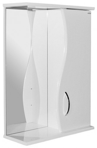 шкаф для ванной mixline муссон-50 правый в Кемерово