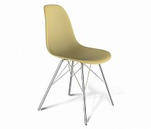 стул dsr бежевый s37 (eames style) в Кемерово