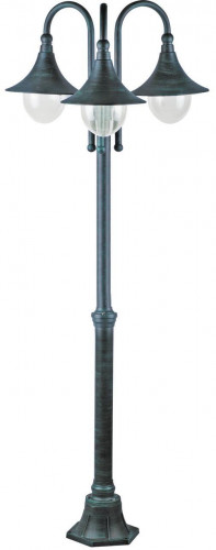 садово-парковый светильник arte lamp malaga a1086pa-3bg в Кемерово