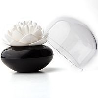 контейнер для хранения ватных палочек lotus черный-белый в Кемерово