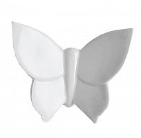 декоративная бабочка butterfly (белая) h14 (12*14*5) в Кемерово