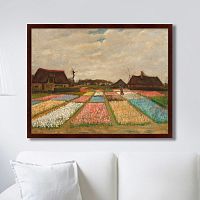 картина: flower beds in holland, 1883г. в Кемерово