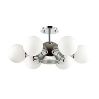 потолочная люстра odeon light miolla 3972/7c белая в Кемерово