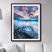 картина iceland coast 100х78,5 см в Кемерово