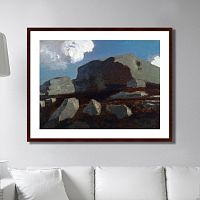 картина: landscape with rocks, near royan, 1875г. в Кемерово