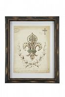 картина в рамке queen sketchs fleur de lys в Кемерово