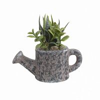 искусственный цветок в кашпо чайнике в Кемерово