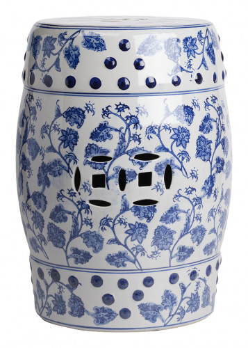 керамический столик-табурет garden stool fleur в Кемерово