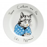 тарелка these cookies are the cat's pyjamas в Кемерово
