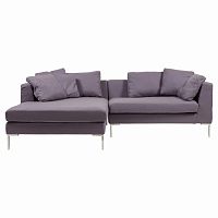 диван charles sofa угловой фиолетовый в Кемерово