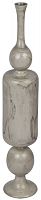 ваза напольная деревянная на фигурном основании druid 25х130 см серая в Кемерово