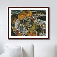 картина: crescent of houses ii (island_town), 1915г. в Кемерово