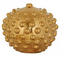 ваза настольная nucleus round gold small в Кемерово