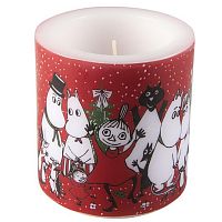 свеча большая moomin зимнее волшебство, 8 см в Кемерово