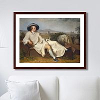 картина: goethe in the roman campagna, 1787г. в Кемерово
