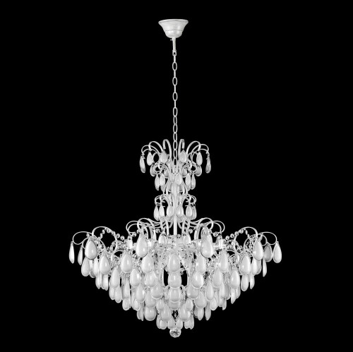 подвесная люстра crystal lux sevilia sp9 silver в Кемерово