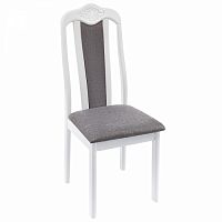 стул деревянный aron soft white / light grey в Кемерово