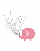 постер pink elephant а4 в Кемерово