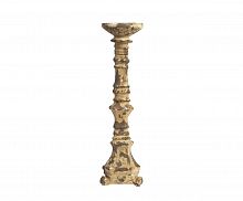 подсвечник фигурный бежевый состаренный на 1 свечу antique blue, 35 см в Кемерово