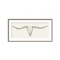 постер western skull mount коричневый в Кемерово