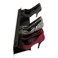 полка для обуви shoe rack 70 см чёрная в Кемерово