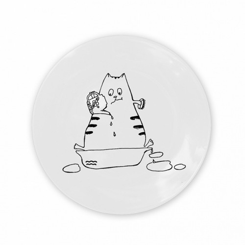 тарелка кот-водолей в Кемерово