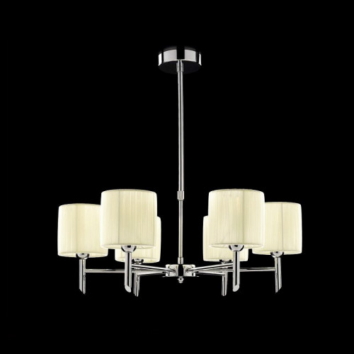 люстра mx92905-6a от illuminati хром/слоновая кость в Кемерово
