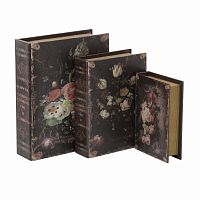 шкатулки-книги, набор 3 шт. мультиколор в Кемерово
