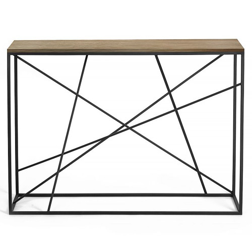 консоль wilson line black темный дуб в Кемерово