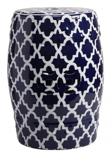 керамический столик-табурет istanbul stool dark blue в Кемерово