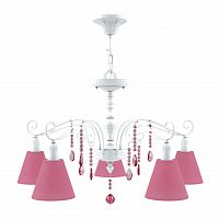 подвесная люстра lamp4you provence e4-05-wm-lmp-o-27-crl-e4-05-pk-dn в Кемерово