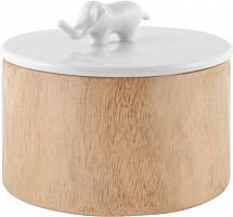 ваза настольная guard elephant wood small в Кемерово