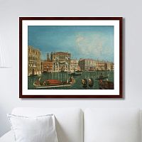 картина: venice, palazzo foscari and palazzo balbi, 1735г. в Кемерово
