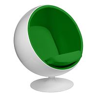 кресло eero aarnio style ball chair зеленое в Кемерово