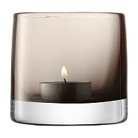 подсвечник стеклянный мокко для чайной свечи light colour, 8,5 см в Кемерово
