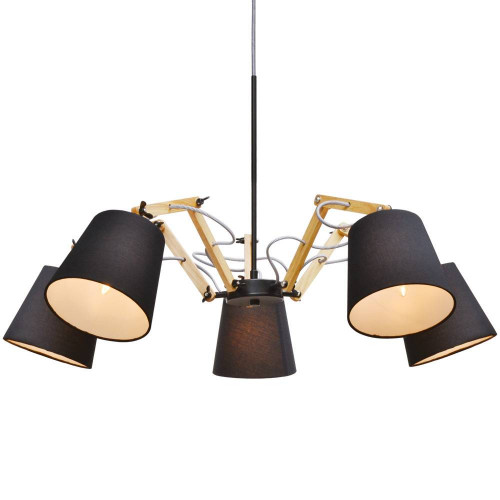 подвесная люстра arte lamp pinoccio a5700lm-5bk в Кемерово