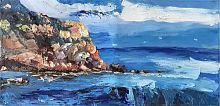 картина маслом утес у моря в Кемерово