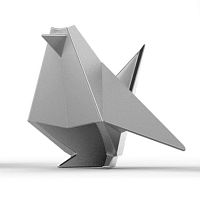 держатель для колец origami птица хром в Кемерово