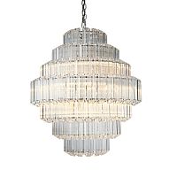люстра vittoria 12 gold от delight collection прозрачная/золото в Кемерово