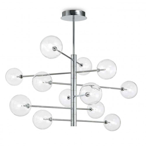 подвесная люстра ideal lux equinoxe sp12 cromo в Кемерово