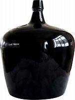 ваза настольная galabash black convex в Кемерово
