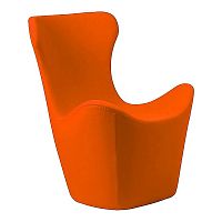 кресло papilio lounge chair оранжевое в Кемерово