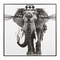 постер ornate elephant черный в Кемерово