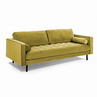 диван bogart sofa 2 двухместный темно-желтый от la forma (ex julia grup) в Кемерово