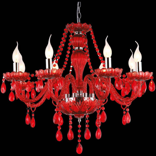 подвесная люстра arte lamp teatro a3964lm-8rd в Кемерово