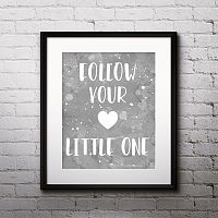 постер follow heart а4 в Кемерово
