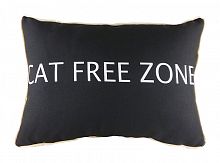 подушка с надписью cat free zone в Кемерово