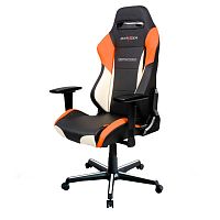 кресло геймерское dxracer drifting черно-бело-оранжевое в Кемерово