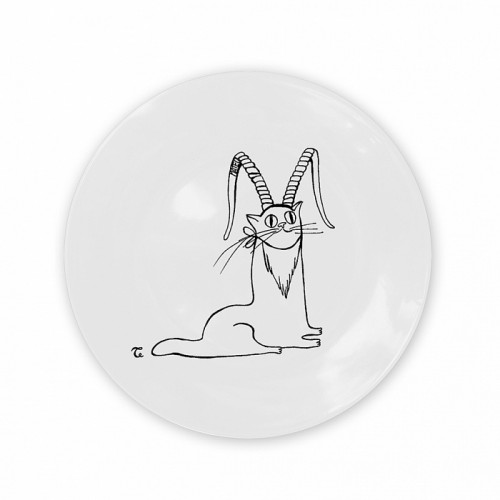 тарелка кот-козерог в Кемерово